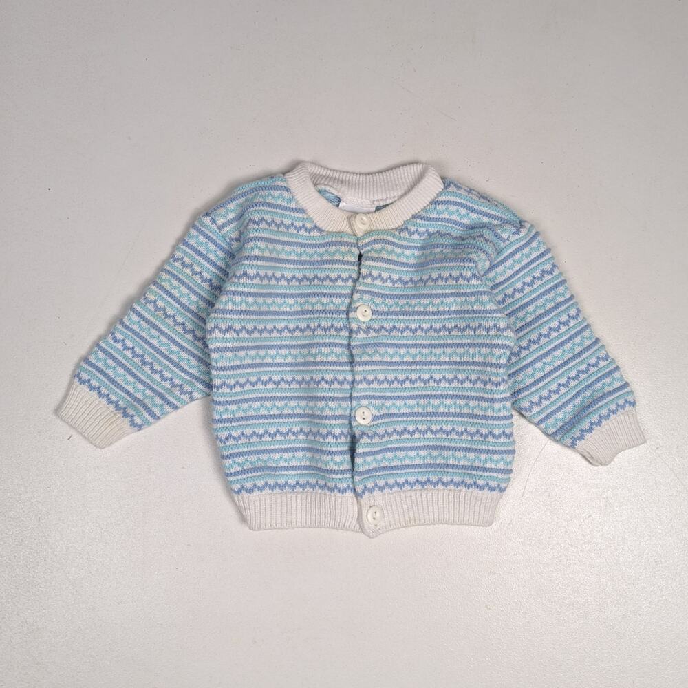 Hanna Andersson Blue and White Striped Sweater